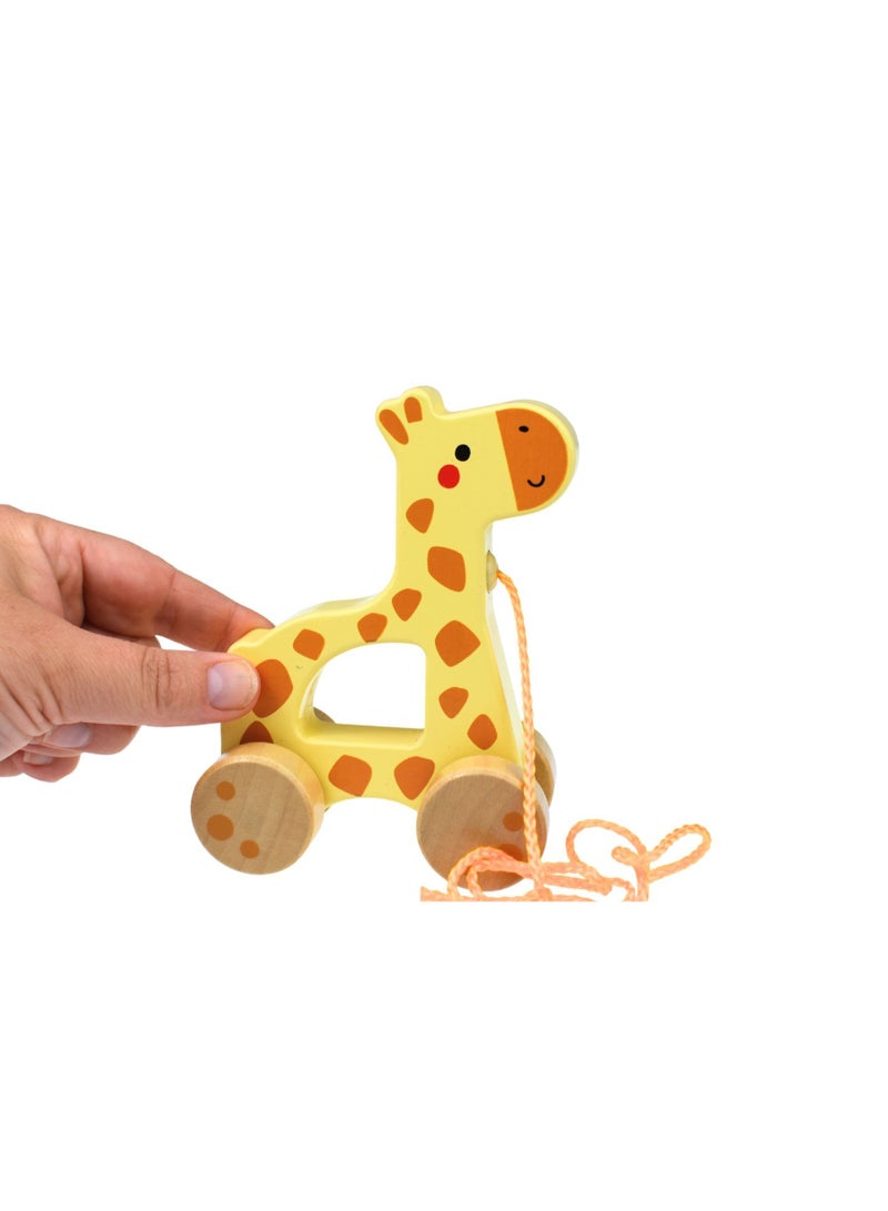 Tooky Toys Pull Along – Giraffe - Image 3